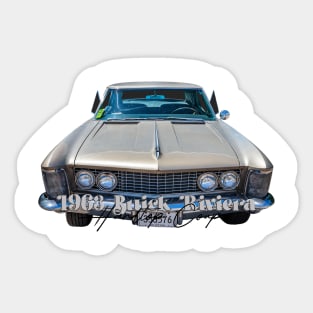 1963 Buick Riviera Hardtop Coupe Sticker